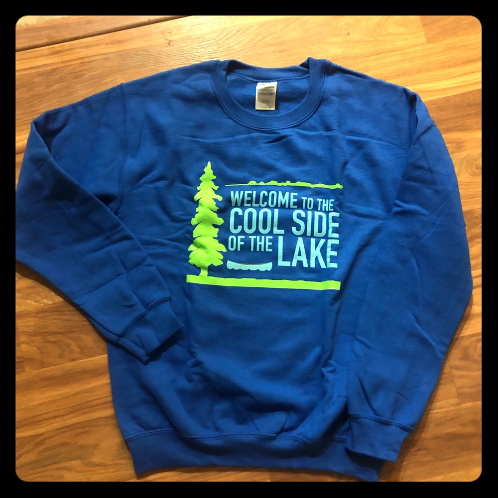 “Welcome to the cool side of the lake” sweater